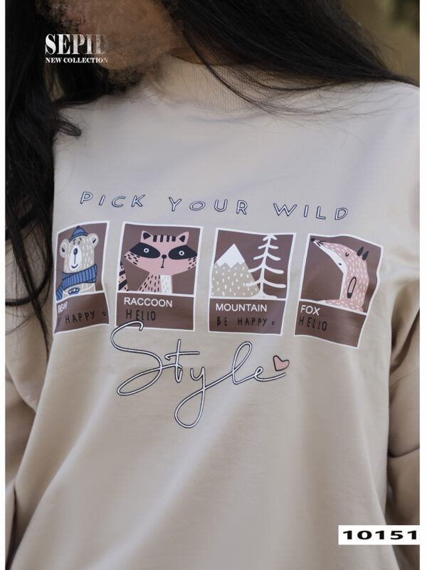 آستین بلند Wild