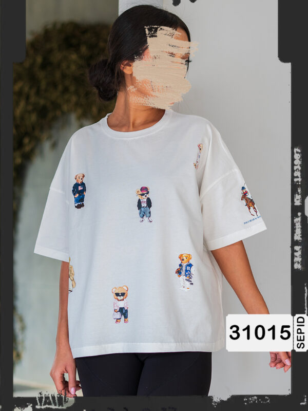 کراپ تمام چاپ Polo Bear