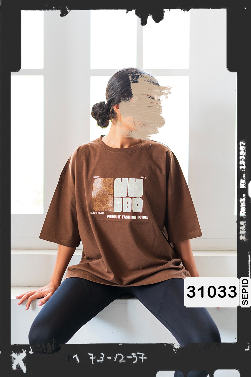 31033 تیشرت اورسایز BOHO تیشرت اورسایز BOHO