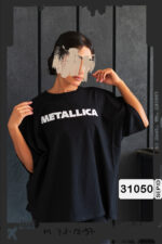 تیشرت اورسایز دورو چاپ Metallica