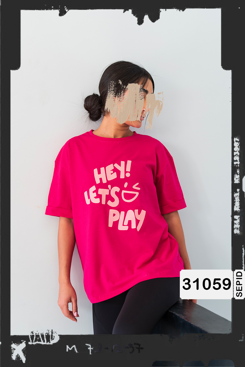 31059 تیشرت Let's Play تیشرت Let's Play