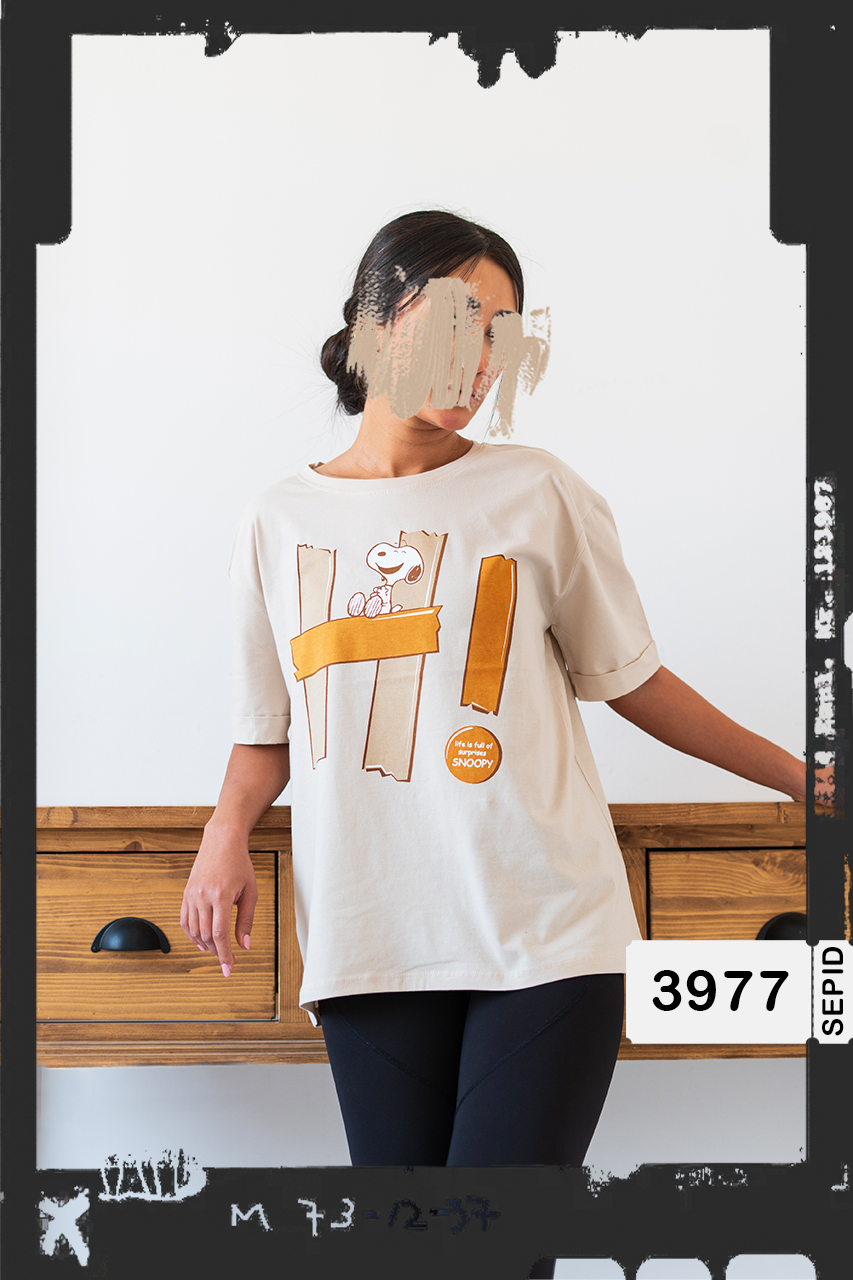 3977 تیشرت Hi Snoopy تیشرت Hi Snoopy