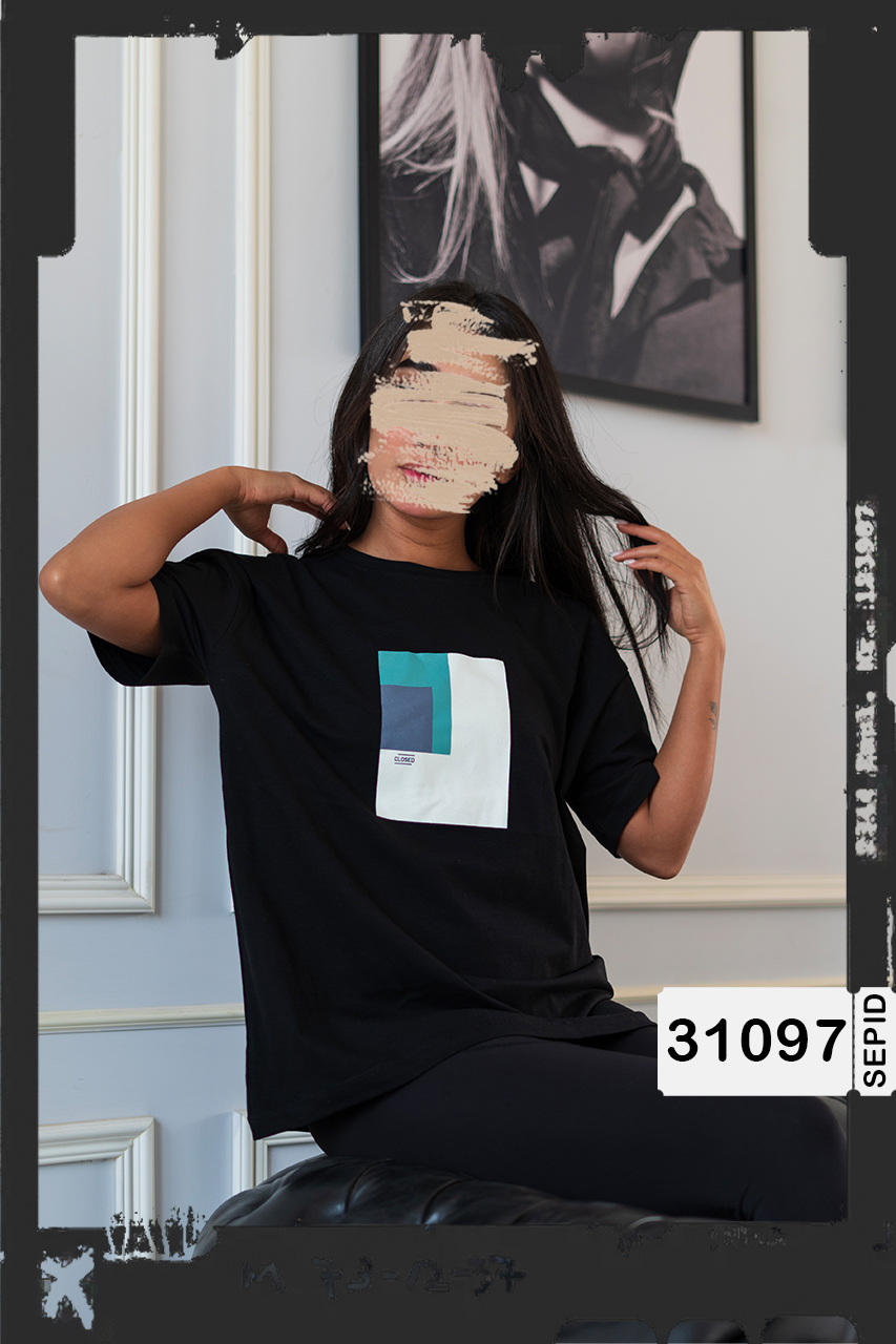31097 تیشرت اورسایز Closed تیشرت اورسایز Closed