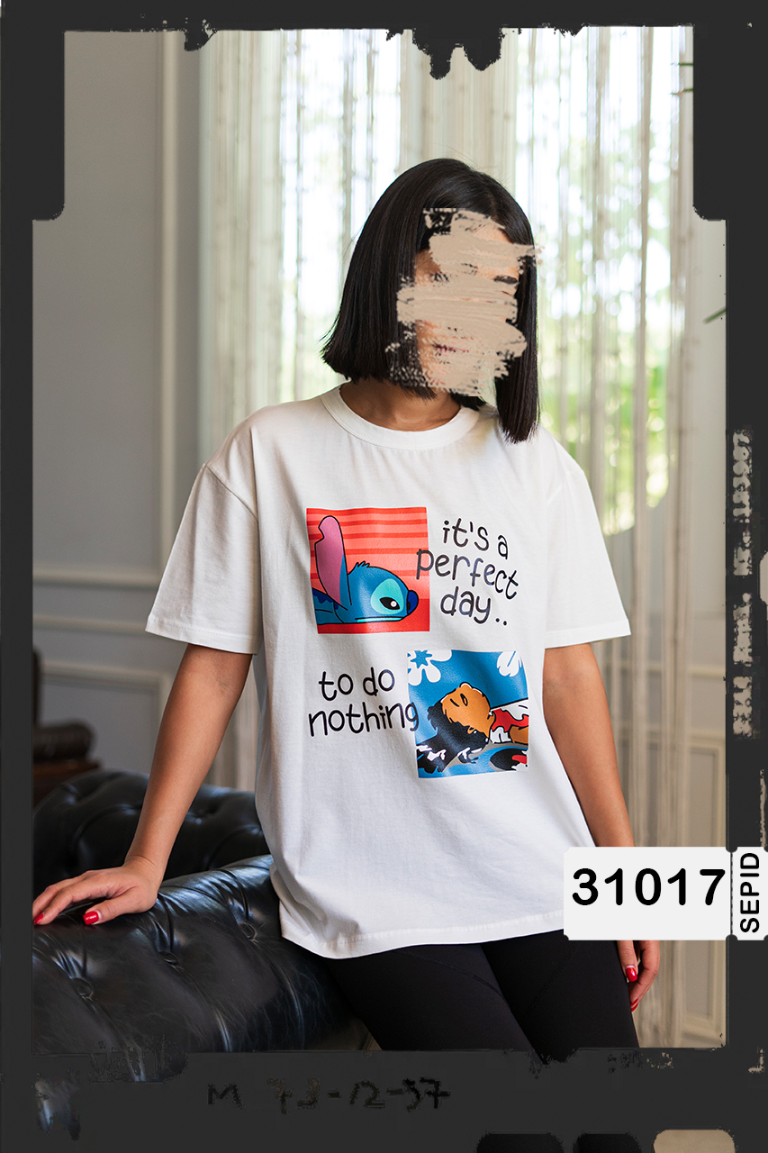 31017 تیشرت Stitch Prefect Day تیشرت Stitch Prefect Day