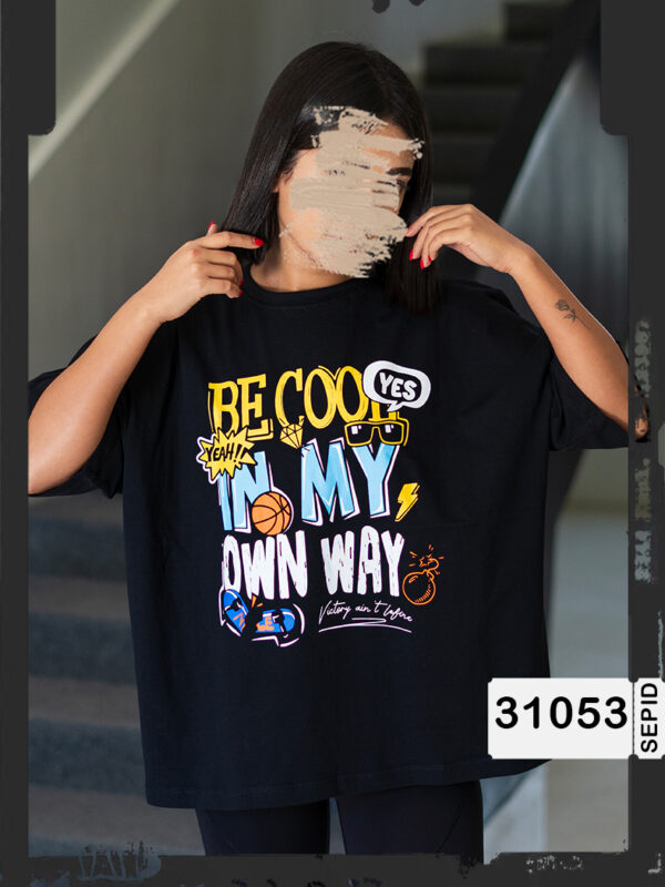 تیشرت اورسایز Be Cool